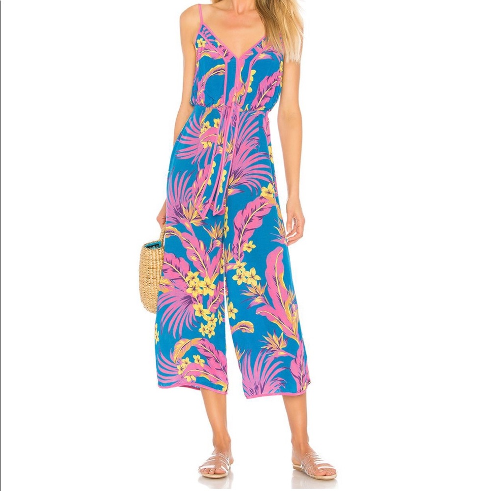 Ale by Alessandra for revolve tropical jumpsuit sm